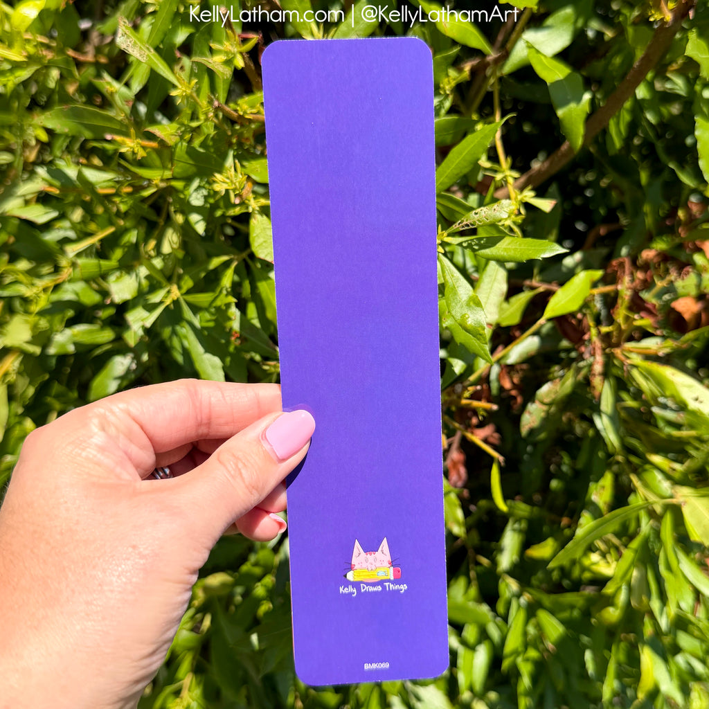 Haunted Books Halloween Bookmark | Cute Ghost Bookmark for Book Lovers