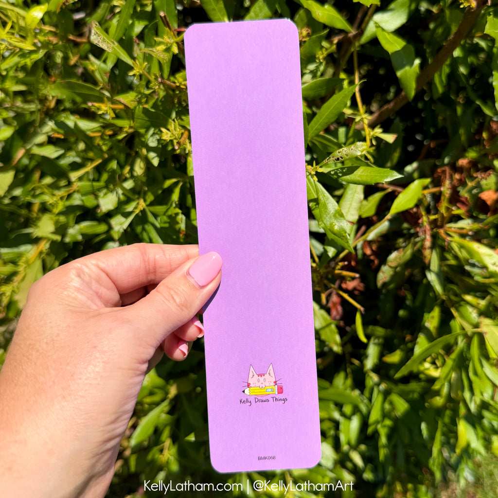 Fall Birdhouse Bookmark | Cute Autumn Halloween Bookmark for Book Lovers