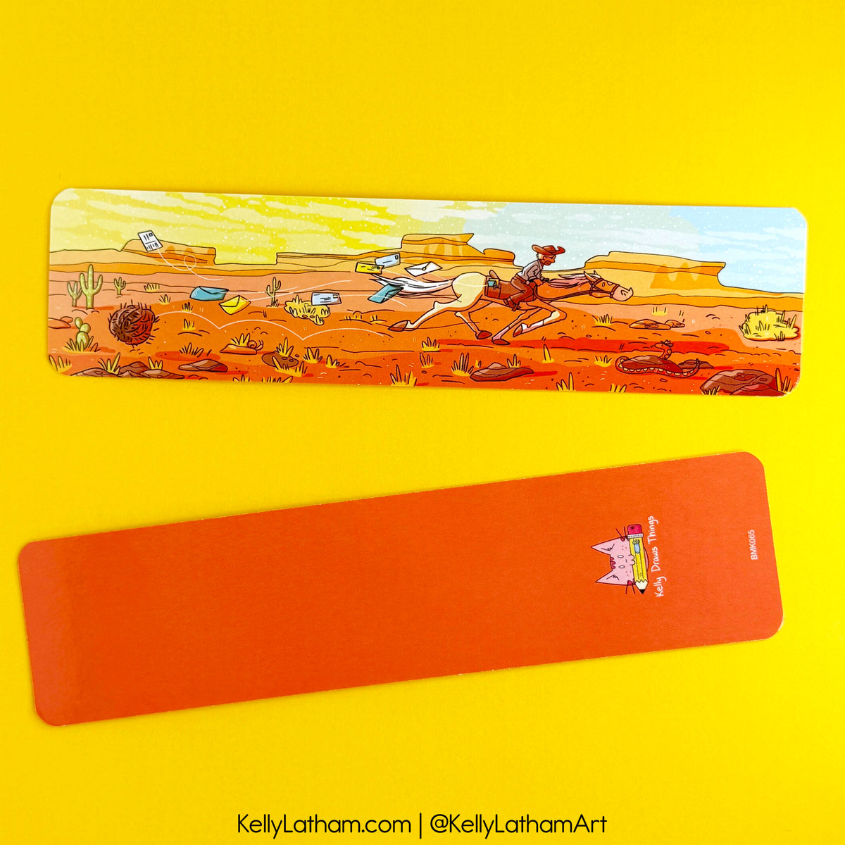 Pony Express Bookmark | Western Horse Book Lover Gift