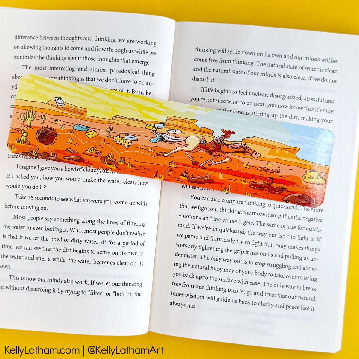 Pony Express Bookmark | Western Horse Book Lover Gift