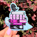 Spooky Books Halloween Sticker | Cute Book Lover Fall Vinyl Sticker
